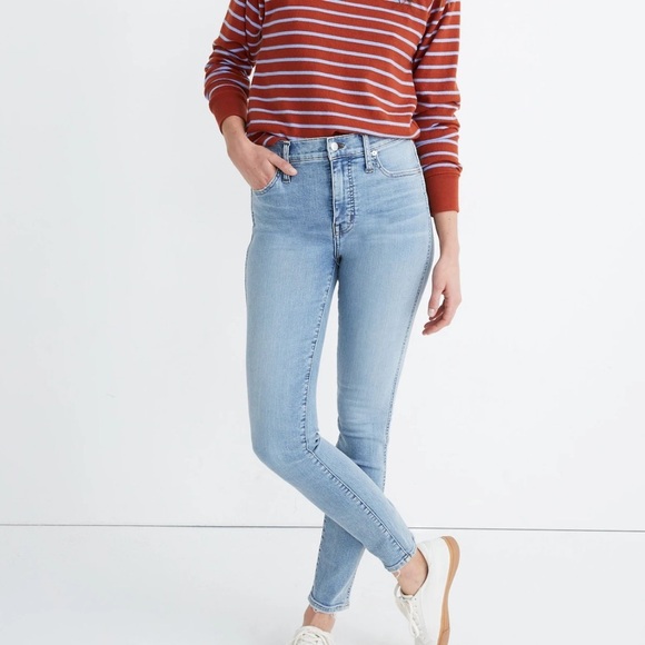Madewell Denim - Madewell Petite 10" High-Rise Skinny Jeans in Wheeler Wash Sz 28P